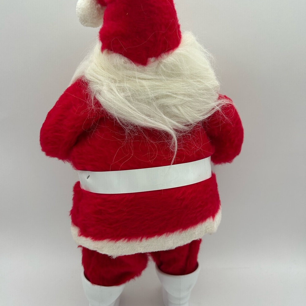 Harold Gale Santa Claus Vintage 14" Christmas Red Velvet Suit - Picture 5 of 6